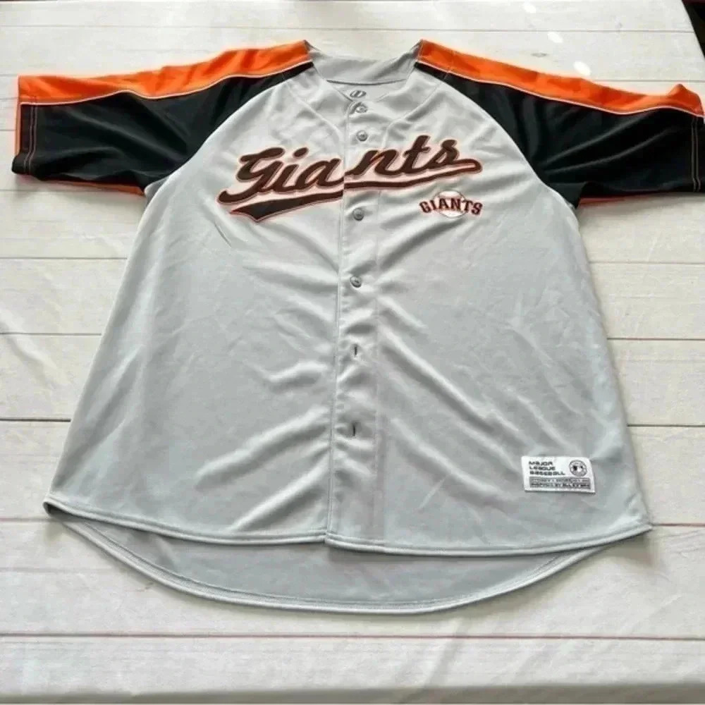San Francisco Giants MLB SF Giants Baseball Jersey Dynasty Men’s XL orange black - Picture 10 of 10